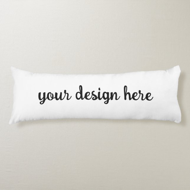 Personalise or Customise  Body Cushion (Front)