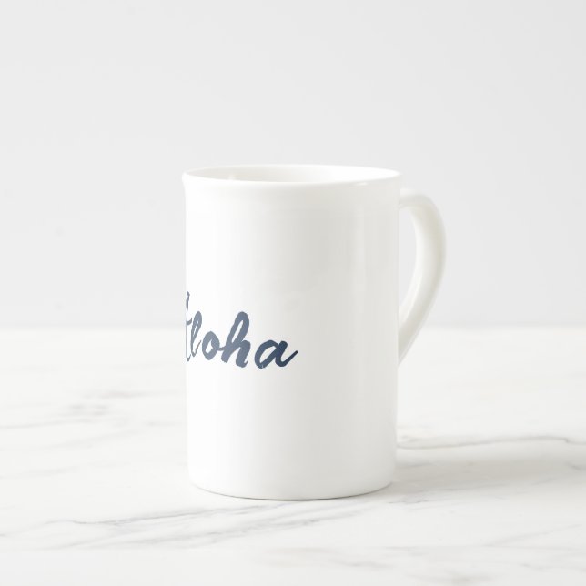 Personalise or Customise Bone China Mug (Front Right)