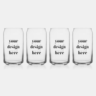 Personalise or Customise  Can Glass