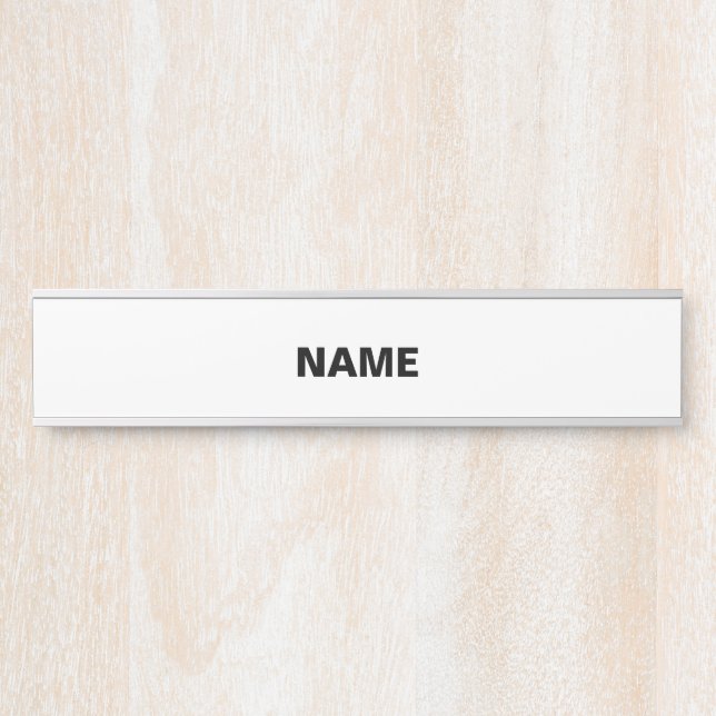 Personalise or Customise  Door Sign (Front)