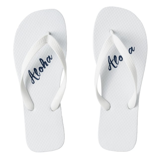 Personalise or Customise Flip Flops (Footbed)