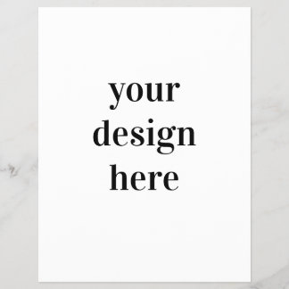 Personalise or Customise Flyer