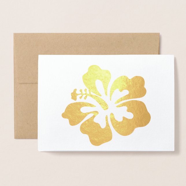 Personalise or Customise  Foil Card (Front With Envelope)