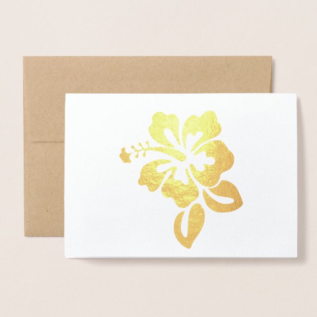 Personalise or Customise  Foil Card (Front With Envelope)