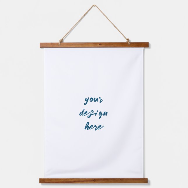 Personalise or Customise  Hanging Tapestry (Front)