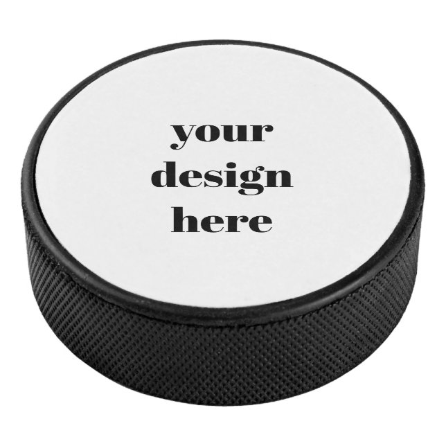 Personalise or Customise  Hockey Puck (3/4)