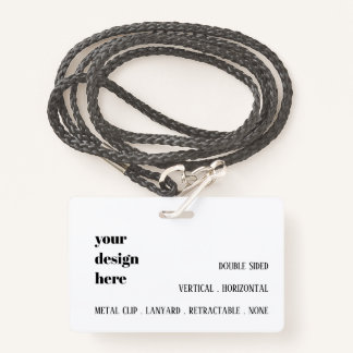 Personalise or Customise  ID Badge