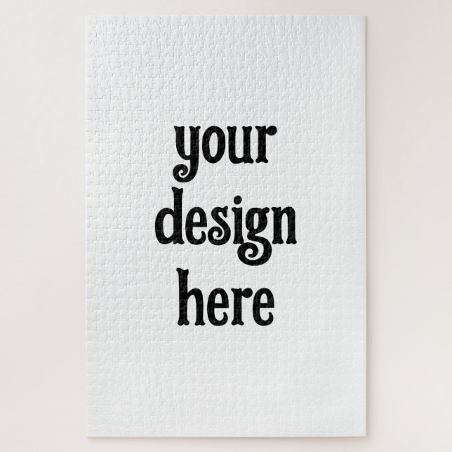 Personalise or Customise  Jigsaw Puzzle (Vertical)