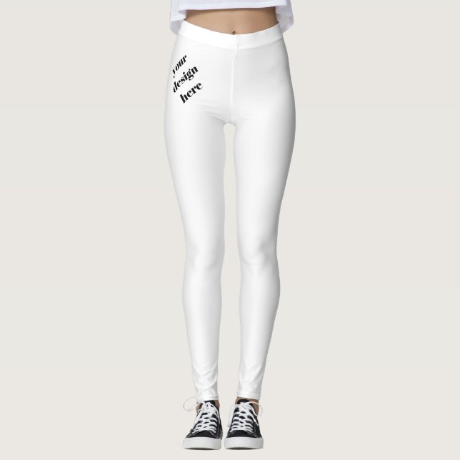 Personalise or Customise  Leggings (Front)