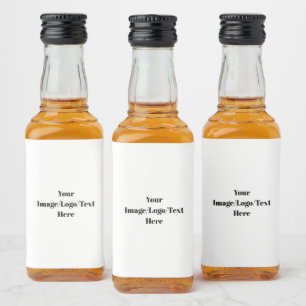 Personalise or Customise Liquor Bottle Label