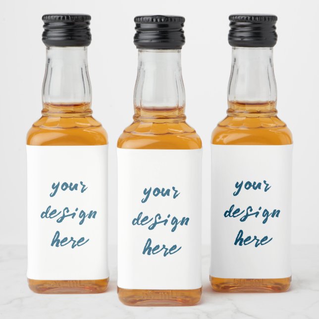 Personalise or Customise  Liquor Bottle Label (Bottles)