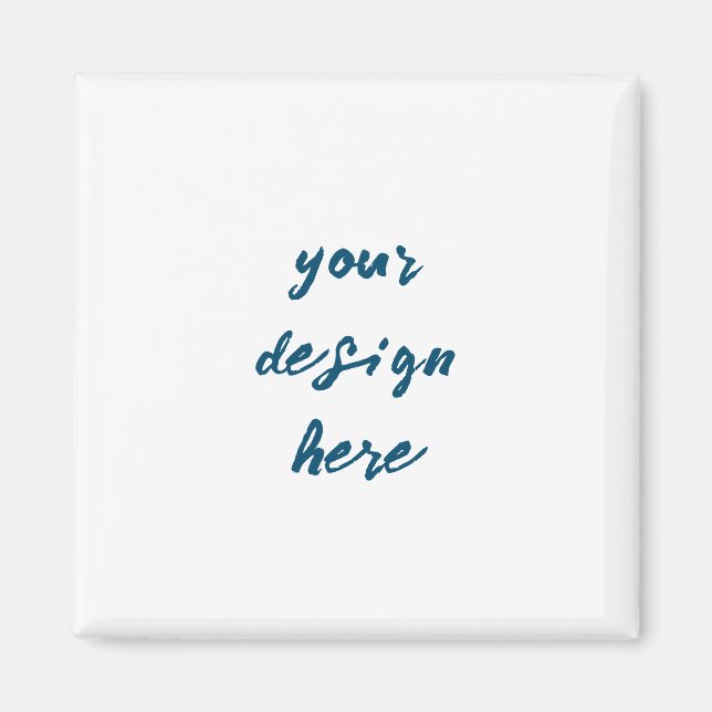 Personalise or Customise  Magnet (Front)