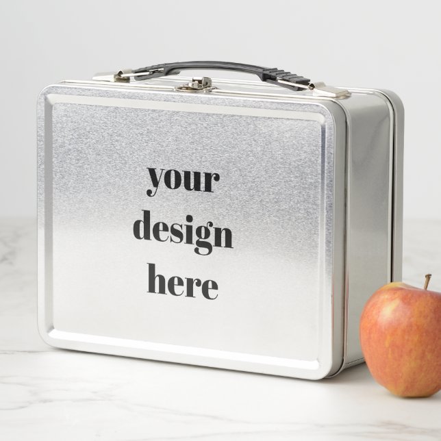 Personalise or Customise  Metal Lunch Box (In Situ)