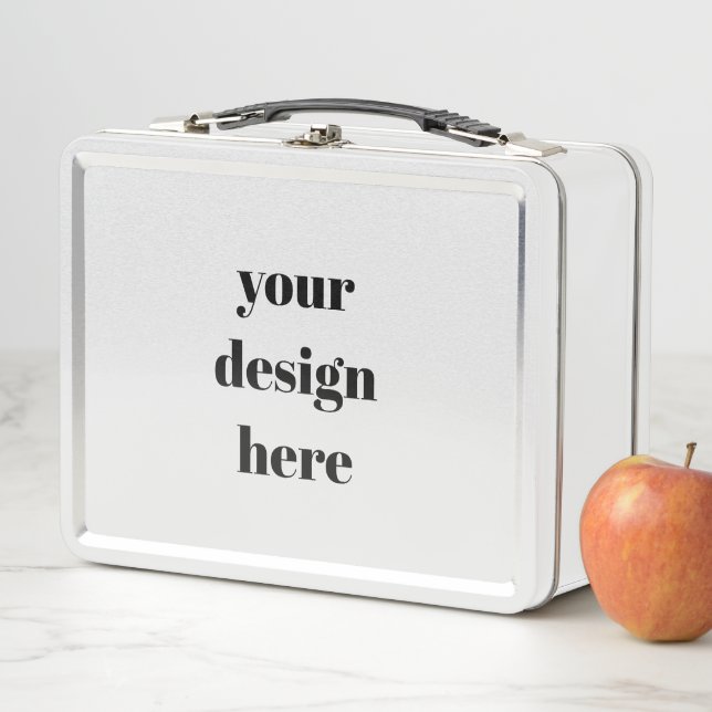 Personalise or Customise  Metal Lunch Box (In Situ)