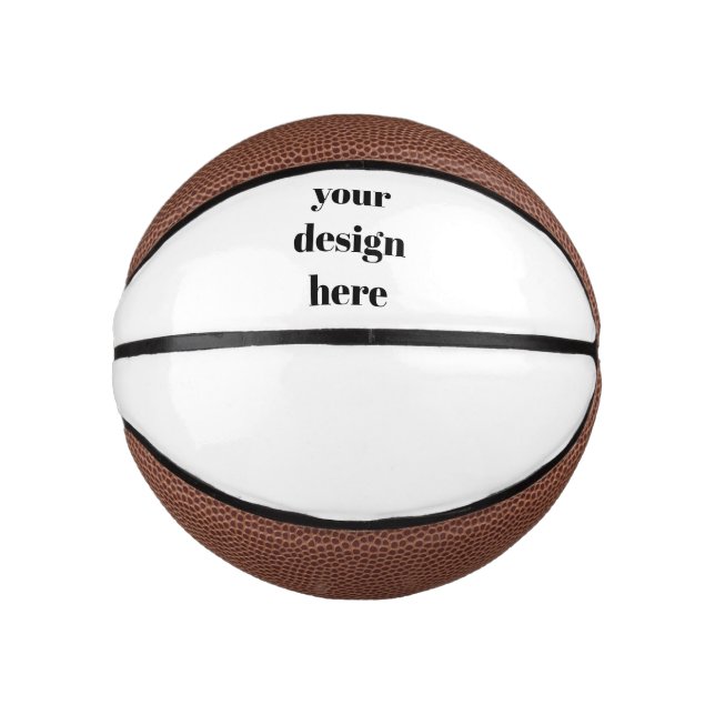 Personalise or Customise  Mini Basketball (Front)