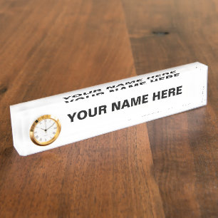 Personalise or Customise  Nameplate