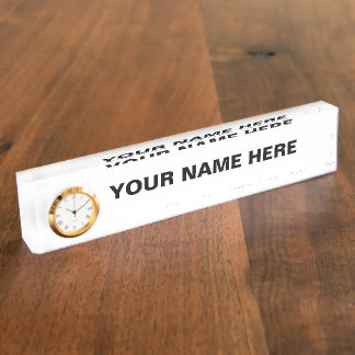Personalise or Customise  Nameplate