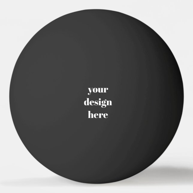 Personalise or Customise  Ping Pong Ball (Front)
