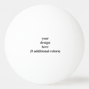 Personalise or Customise Ping Pong Ball