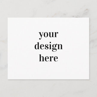 Personalise or Customise Postcard