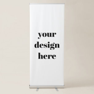 Personalise or Customise Retractable Banner