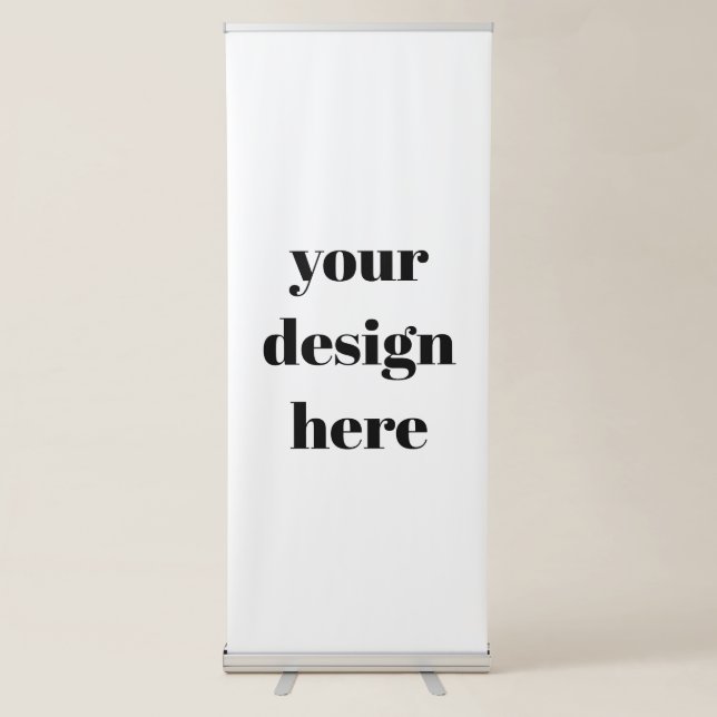 Personalise or Customise Retractable Banner (Front)