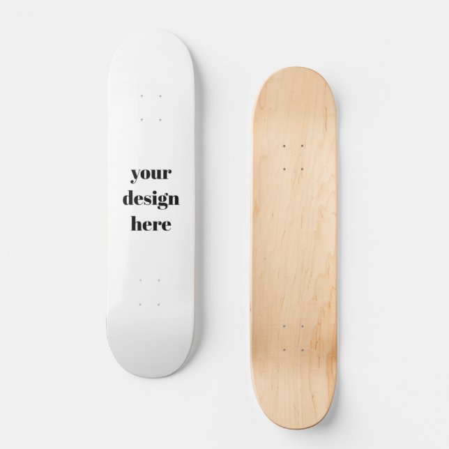 Personalise or Customise  Skateboard (Front)
