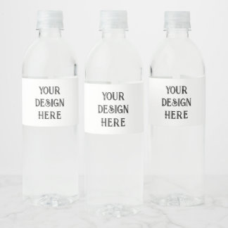 Personalise or Customise Water Bottle Label