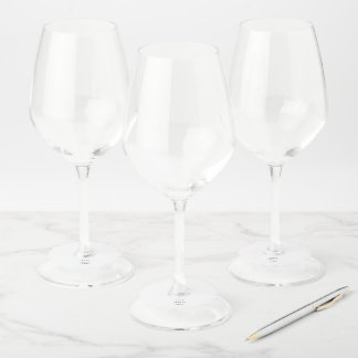 Personalise or Customise Wine Glass Tag