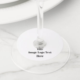 Personalise or Customise Wine Glass Tag