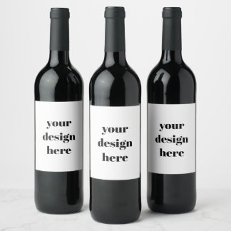 Personalise or Customise Wine Label