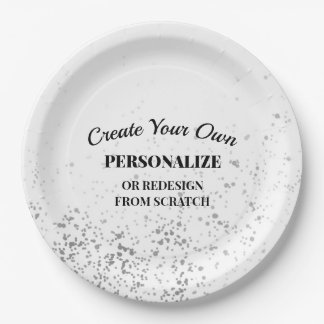 Personalise or Redesign - Create Your Own Paper Plate