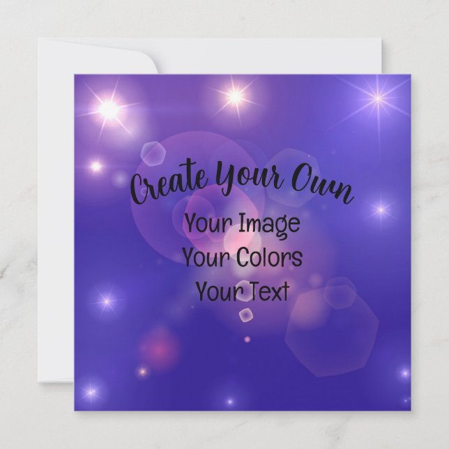 Personalise or Redesign from Scratch! Card (Front)