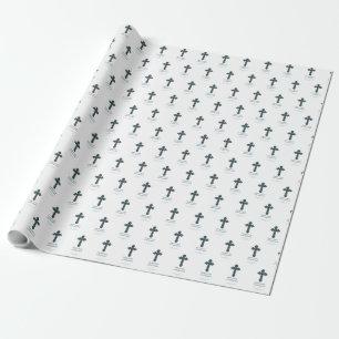 Personalise, Ordination Anniversary Priest, Cross Wrapping Paper