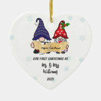 Personalise Our First Christmas Gnomes