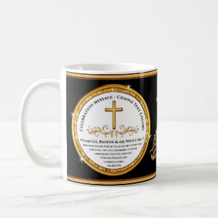 Personalise, Pastor Birthday Gift Ideas, Scripture Coffee Mug
