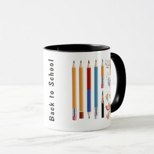 Personalise Pencil , Back to School Mug