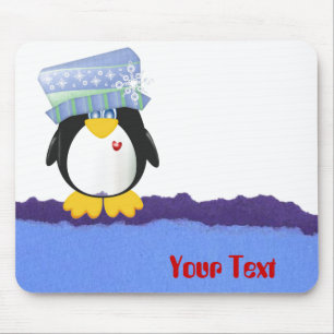 Personalise Penguin Mousepad