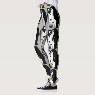 Personalise Penguin Yoga Workout Leggings