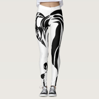 Personalise Penguin Yoga Workout Leggings