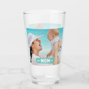 Personalise Photo Best Mum Ever   Mother's Day Glass