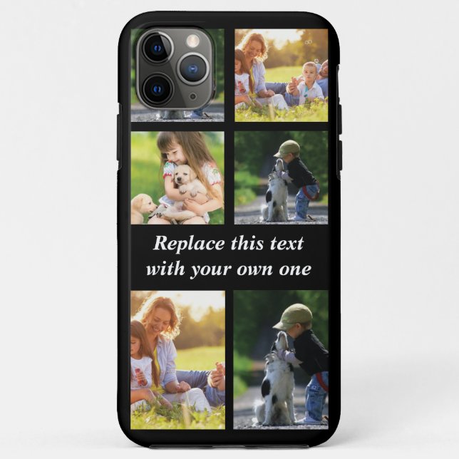Personalise photo collage and text Case-Mate iPhon Case-Mate iPhone Case (Back)