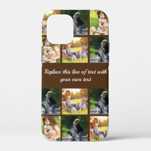 Personalise photo collage and text Case-Mate iPhon iPhone 12 Mini Case