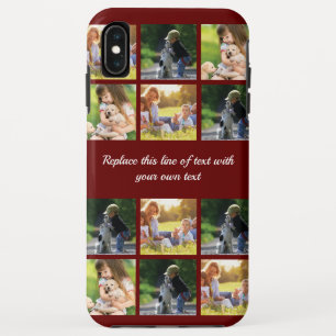 Personalise photo collage and text Case-Mate iPhon iPhone XS Max Case