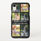 Personalise photo collage and text Case-Mate iPhon