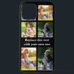 Personalise photo collage and text Case-Mate iPhon iPhone 12 Pro Max Case<br><div class="desc">Personalise photo collage and text</div>