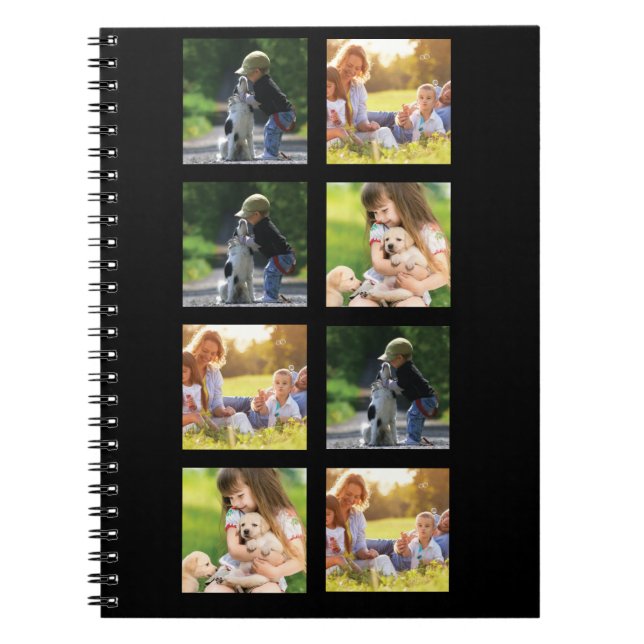 Personalise photo collage  Case-Mate iPhone case Notebook (Front)