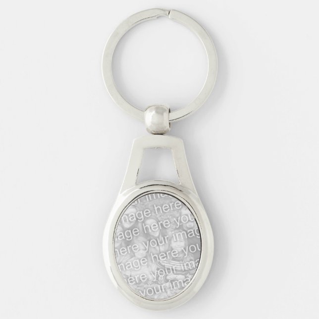 Personalise photo keychain with your picture image (Front)