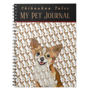Personalise photo & text Chihuahuas Pet Journal