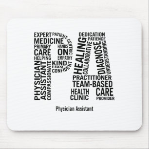 Personalise Physician Assistant PA Mouse Mat